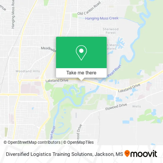 Diversified Logistics Training Solutions map
