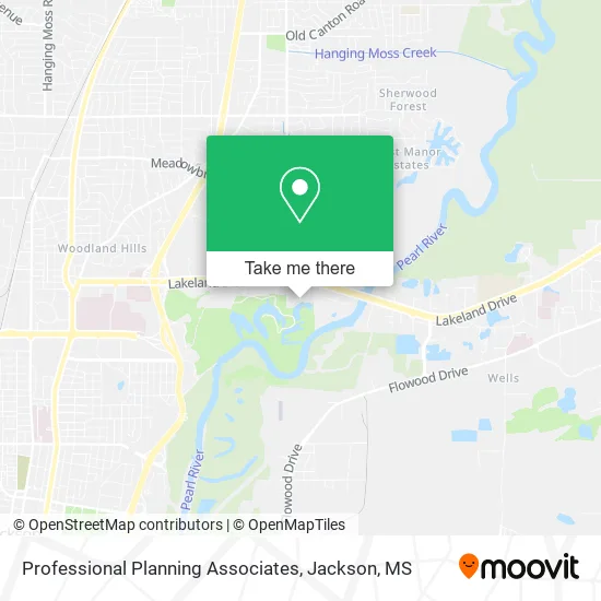 Professional Planning Associates map