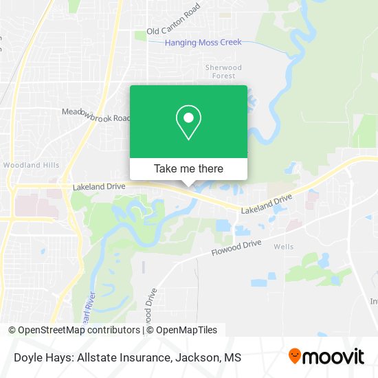 Mapa de Doyle Hays: Allstate Insurance
