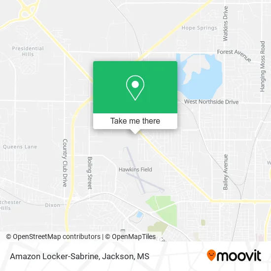 Amazon Locker-Sabrine map