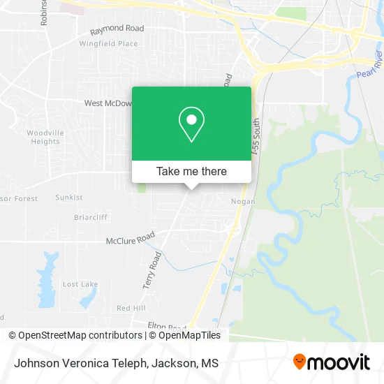 Johnson Veronica Teleph map