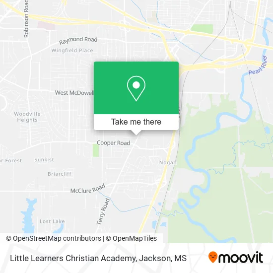 Mapa de Little Learners Christian Academy