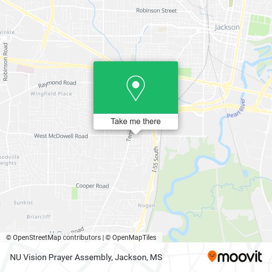 NU Vision Prayer Assembly map