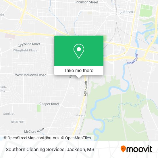 Mapa de Southern Cleaning Services