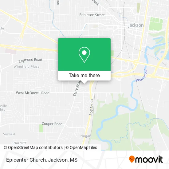 Epicenter Church map