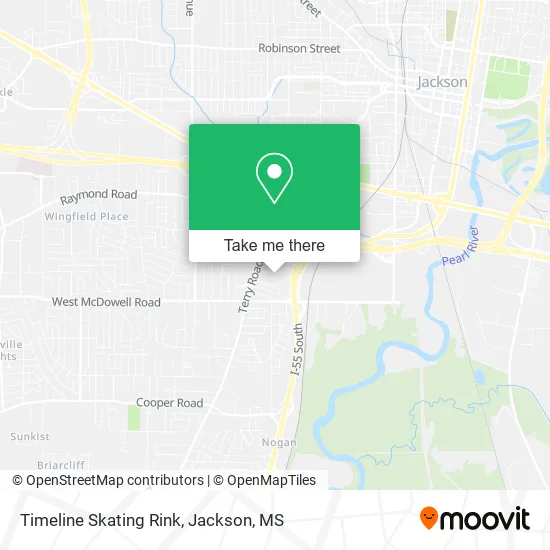 Timeline Skating Rink map