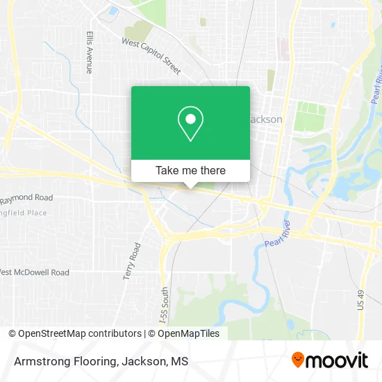 Armstrong Flooring map