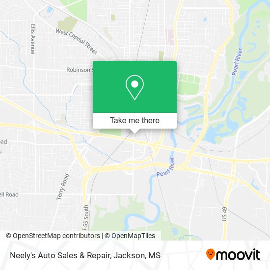 Neely's Auto Sales & Repair map