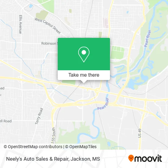 Mapa de Neely's Auto Sales & Repair