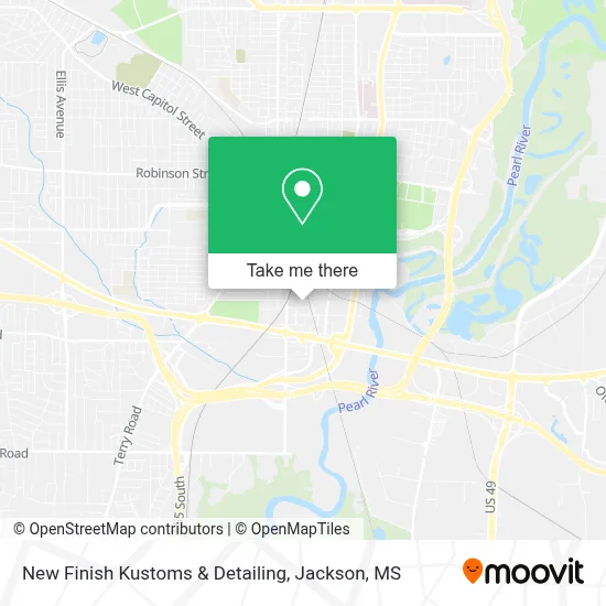 New Finish Kustoms & Detailing map