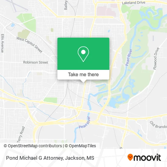 Mapa de Pond Michael G Attorney