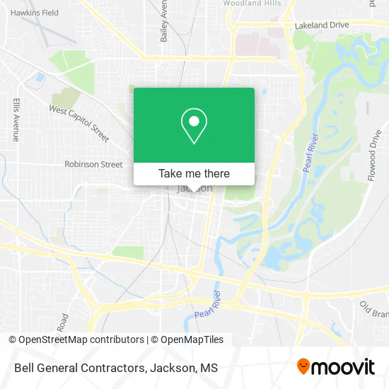 Bell General Contractors map