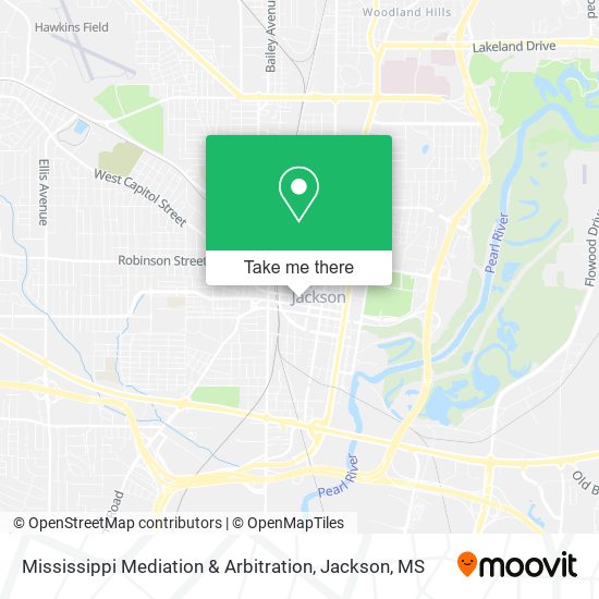 Mapa de Mississippi Mediation & Arbitration