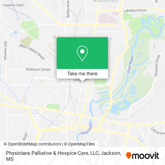 Mapa de Physicians Palliative & Hospice Care, LLC