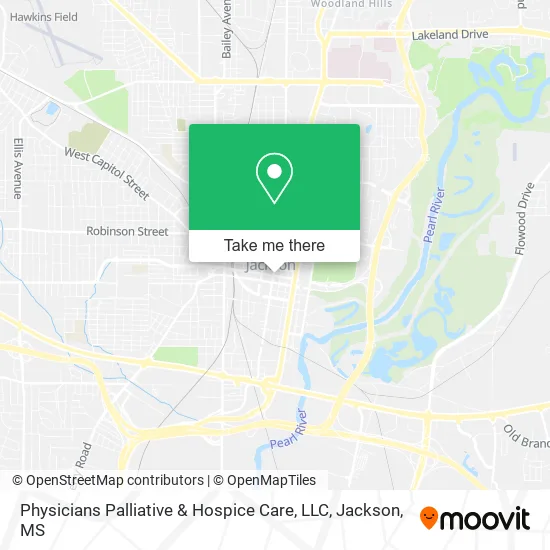 Physicians Palliative & Hospice Care, LLC map