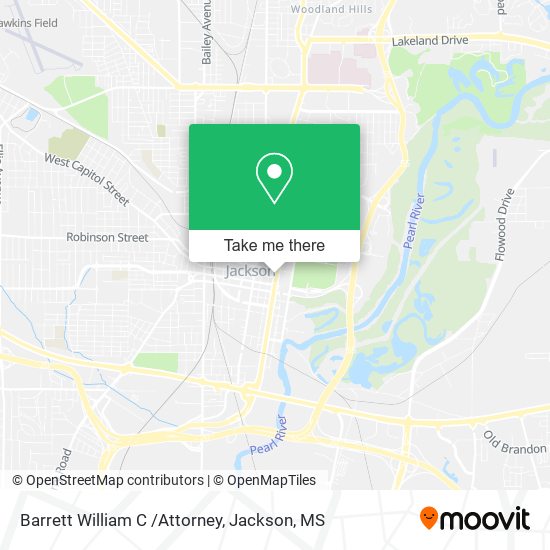 Barrett William C /Attorney map
