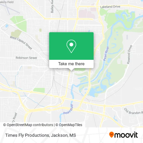 Times Fly Productions map