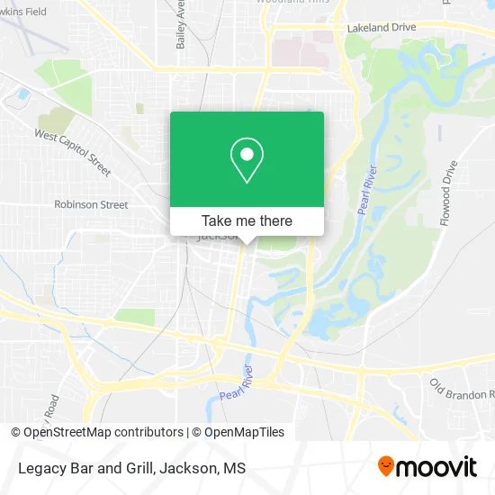 Legacy Bar and Grill map
