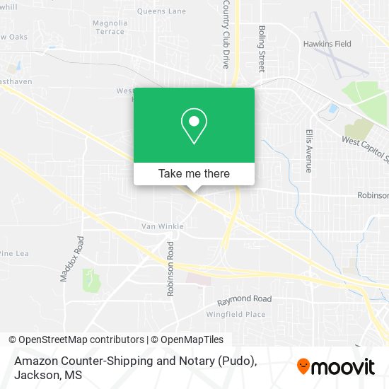 Mapa de Amazon Counter-Shipping and Notary (Pudo)