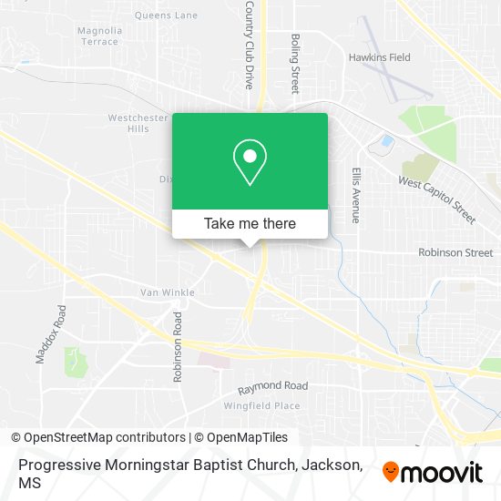 Progressive Morningstar Baptist Church map