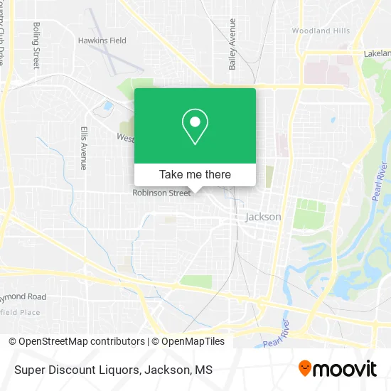 Super Discount Liquors map