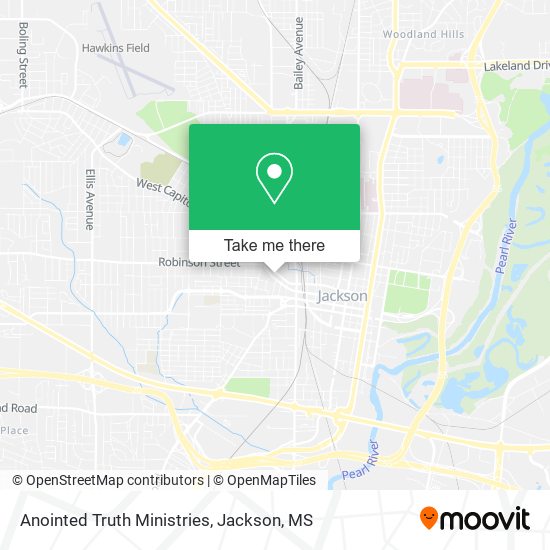 Mapa de Anointed Truth Ministries