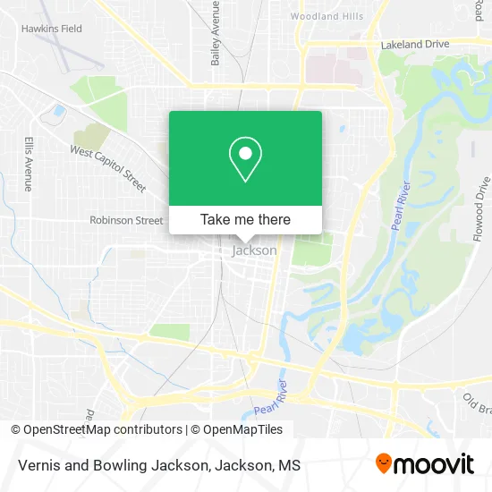 Mapa de Vernis and Bowling Jackson