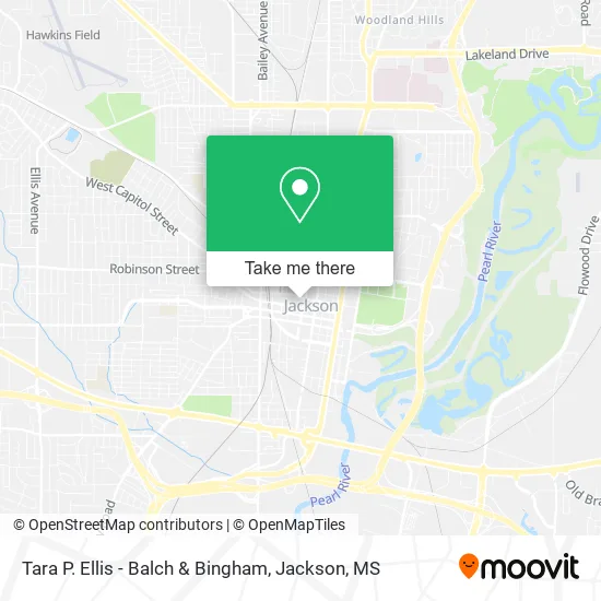 Mapa de Tara P. Ellis - Balch & Bingham