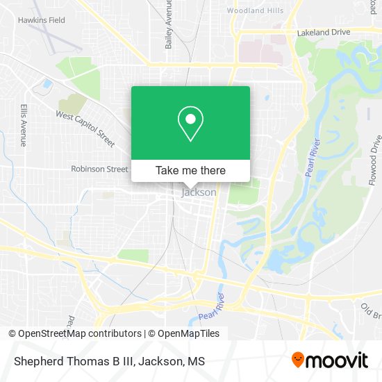 Mapa de Shepherd Thomas B III