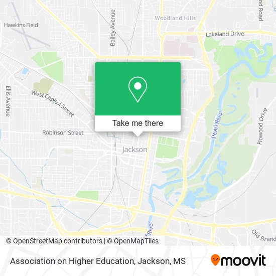 Mapa de Association on Higher Education