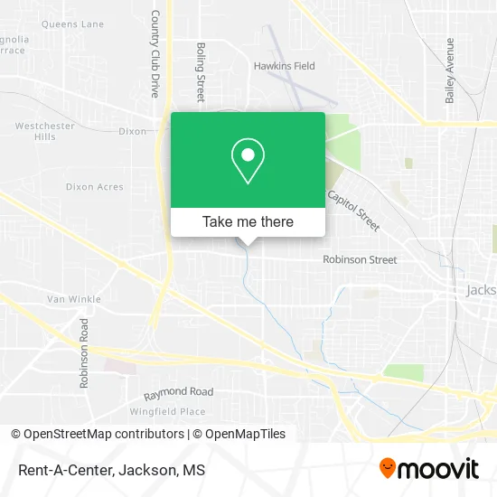 Rent-A-Center map
