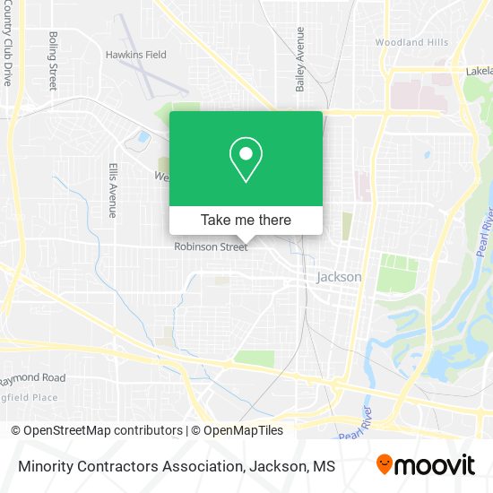 Minority Contractors Association map