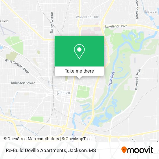 Re-Build Deville Apartments map