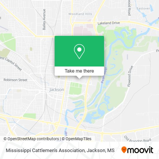 Mississippi Cattlemen's Association map