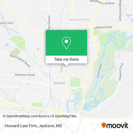 Howard Law Firm map