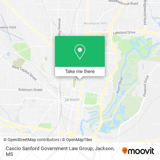 Cascio Sanford Government Law Group map