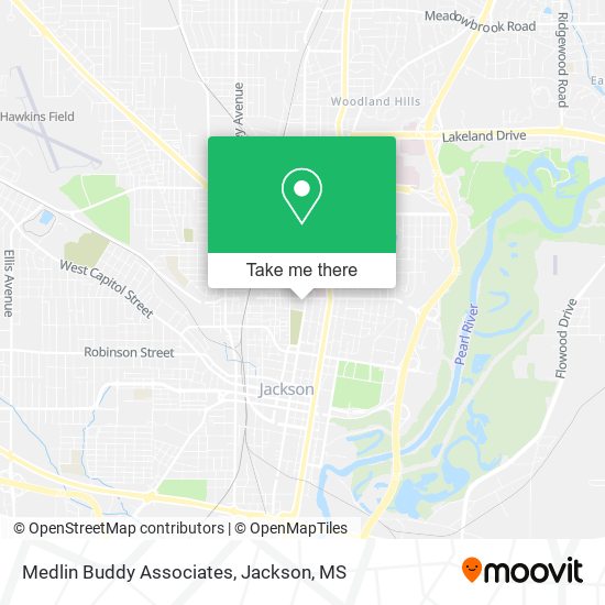 Medlin Buddy Associates map