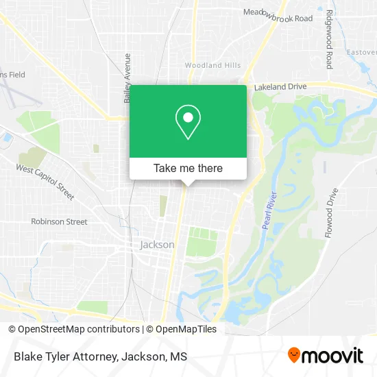 Blake Tyler Attorney map