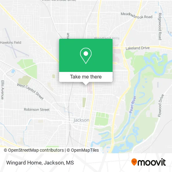 Wingard Home map