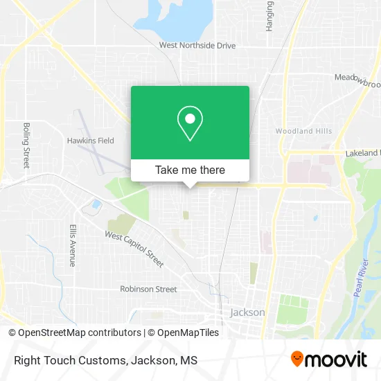 Right Touch Customs map