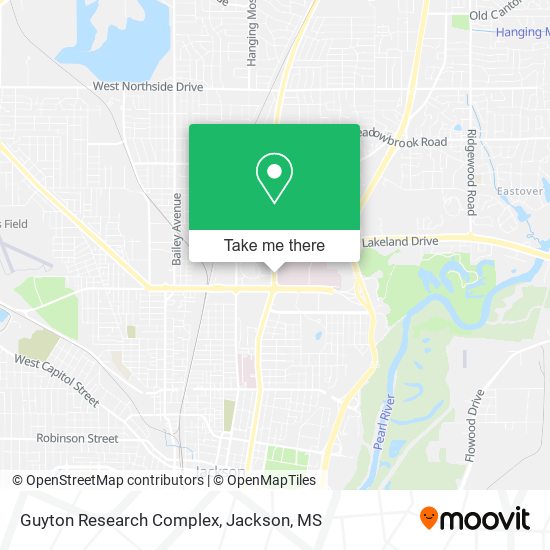 Mapa de Guyton Research Complex