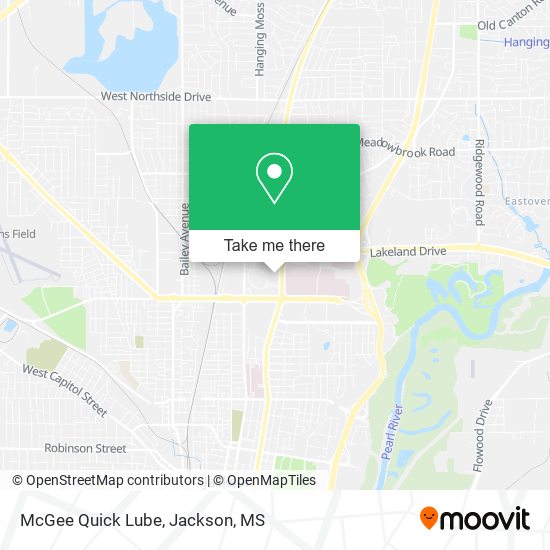 McGee Quick Lube map