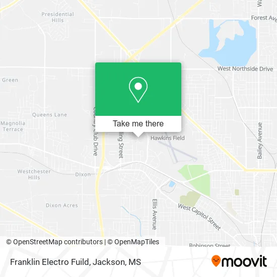 Franklin Electro Fuild map