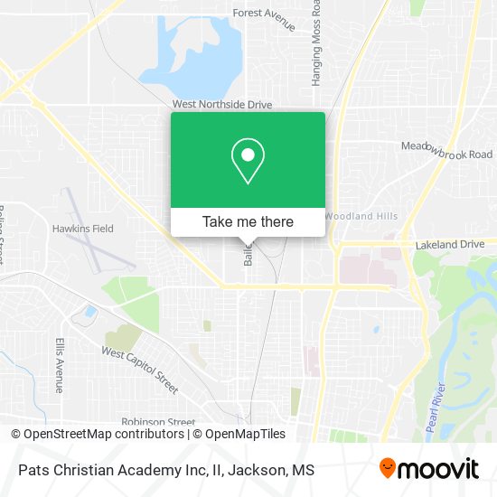 Pats Christian Academy Inc, II map