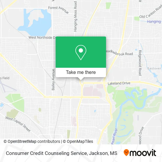 Consumer Credit Counseling Service map