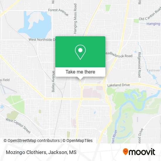 Mozingo Clothiers map