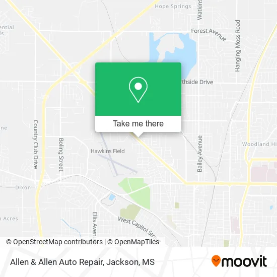 Allen & Allen Auto Repair map