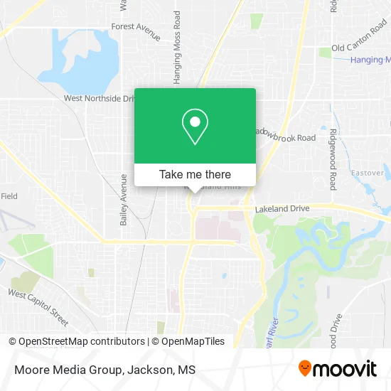 Moore Media Group map