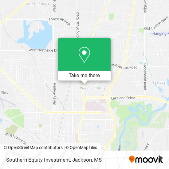 Southern Equity Investment map