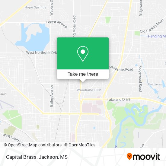 Mapa de Capital Brass